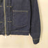 ザラ ZARA HARRY LAMBERT デニムジャケット トラッカージャケット ダブルジップ メンズ import:XS