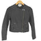 マウジー moussy lamb leather ラムレザーノーカラーダブルライダースジャケット レディース 1