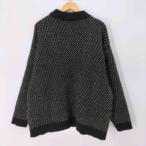 フリークスストア FREAKS STORE バーズアイクルーネックニット ビッグシルエット メンズ JPN:L