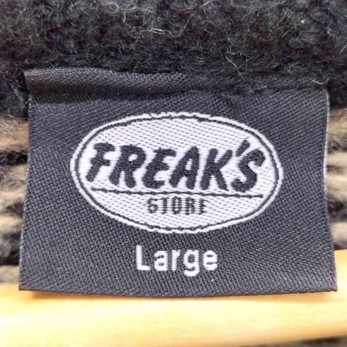 フリークスストア FREAKS STORE バーズアイクルーネックニット ビッグシルエット メンズ JPN:L