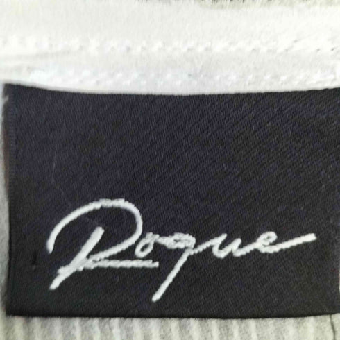 ROQUE イタリア製 切替 レース フランジ アシメ ノースリーブ ブラウス レディース import:S