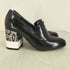 ジェフリーキャンベル Jeffrey Campbell パイソン柄 ヒールローファー レディース JPN:36