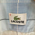 ラコステ LACOSTE ロゴ ワッペン グラデーションチェック ボタンダウン S/S シャツ メンズ 4
