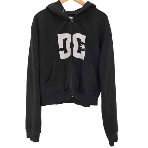 ディーシーシューズ DC SHOES ロゴ プリント ジップアップパーカー メンズ import:L