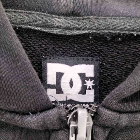 ディーシーシューズ DC SHOES ロゴ プリント ジップアップパーカー メンズ import:L