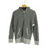 ユニクロ UNIQLO OLD ORIGINAL WASH チェック柄 ジップパーカー レディース JPN:L