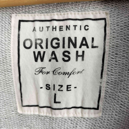 ユニクロ UNIQLO OLD ORIGINAL WASH チェック柄 ジップパーカー レディース JPN:L