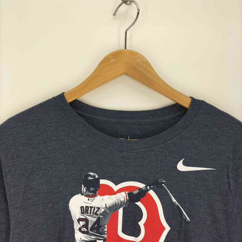 ナイキ NIKE NY プロ野球選手 プリント クルーネック Tシャツ メンズ import:M