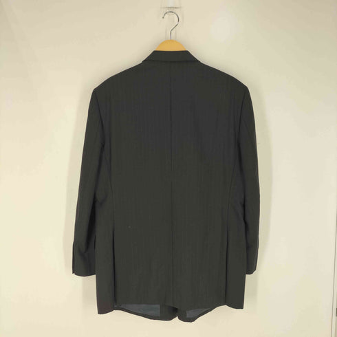 ダックスロンドン DAKS LONDON ウール100% ストライプ ダブル テーラードジャケット メンズ 94