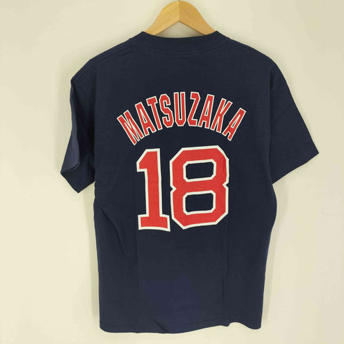 マジェスティック MAJESTIC チーム ロゴ プリント S/S クルーネック Tシャツ メンズ import:M