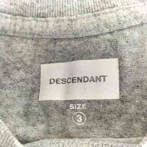 ディセンダント DESCENDANT プリントクルーネックtシャツ メンズ 3