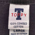 TOPPY ビジューデザイン San Franclsco 半袖Tシャツ カットソー cool レディース L