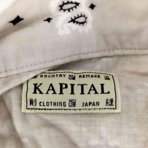 キャピタル KAPITAL 21SS ガーゼバンダナパッチワークpt メンズ 4