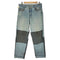 BTTJOB Twill Denim Pants パッチワークツイルジーンズ メンズ
