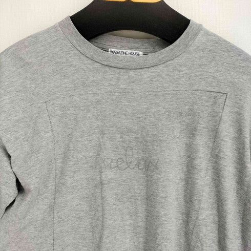 MAGAZINE HOUSE フロントプリント S/S Tシャツ レディース