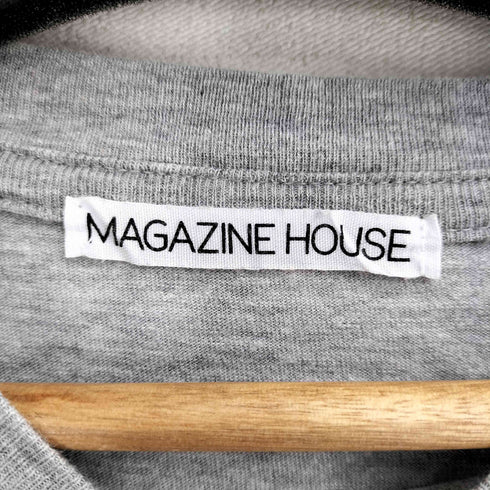 MAGAZINE HOUSE フロントプリント S/S Tシャツ レディース