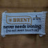 ブレント BRENT 60S~70S NEVER NEEDS IRONING 3点止め S/S シャツ メンズ 16 1/2