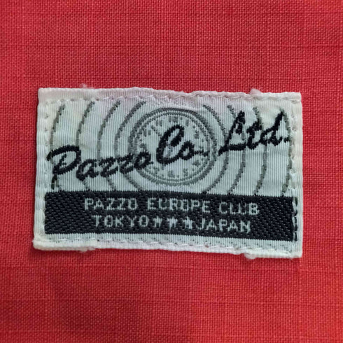 パッゾ PAZZO 片ポケ S/S オープンカラーシャツ メンズ