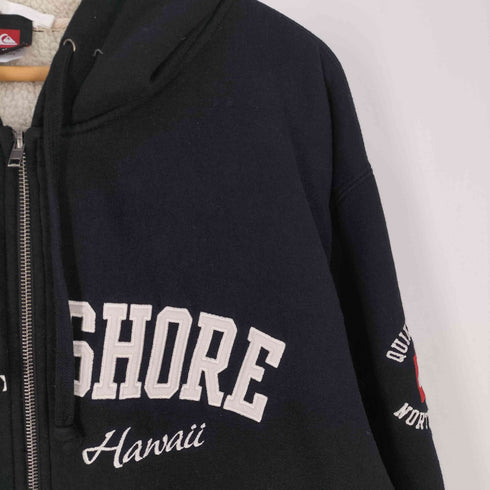 エアウォーク AIRWALK 裏ボア アーチワッペン ジップパーカー メンズ import:M