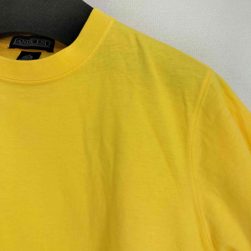 ランズエンド LANDS END USA製 無地 S/S Tシャツ メンズ import:M