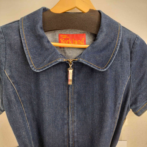 ヨークランド YORKLAND ショートスリーブ デニムワンピース レディース JPN:11号