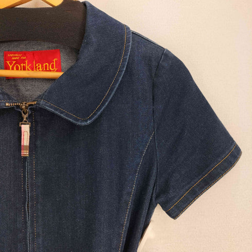 ヨークランド YORKLAND ショートスリーブ デニムワンピース レディース JPN:11号
