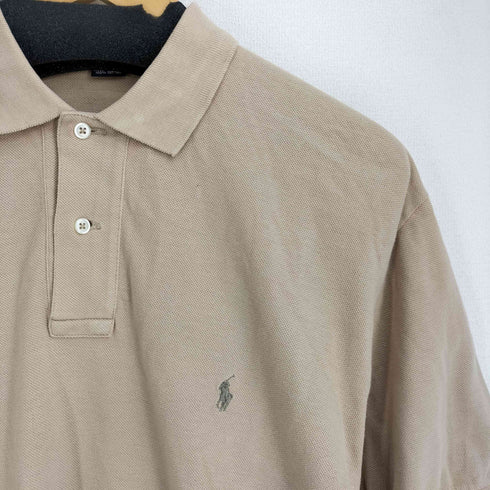 ポロバイラルフローレン Polo by RALPH LAUREN 90S ポニー刺繍 S/S ポロシャツ メンズ import:S