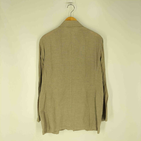 チャップスラルフローレン CHAPS RALPH LAUREN コットン混 リネン チェック ジャケット メンズ 2L