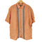 ハバネラ HAVANERA リネン レーヨン ストライプシャツ メンズ import:XL