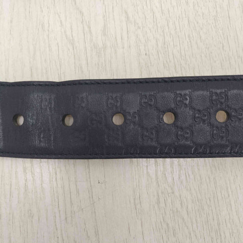グッチ GUCCI Guccissima Micro GG Belt グッチシマ マイクロ GG ベルト メンズ 90/36