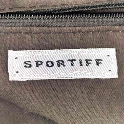 SPORTIFF パッチワーク レザー ハンドルバッグ Y2K レディース