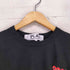 プレイコムデギャルソン PLAY COMME des GARCONS T-SHIRT WITH DOUBLE HEART BLACK AD2022/1 メンズ import:L