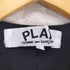 プレイコムデギャルソン PLAY COMME des GARCONS T-SHIRT WITH DOUBLE HEART BLACK AD2022/1 メンズ import:L