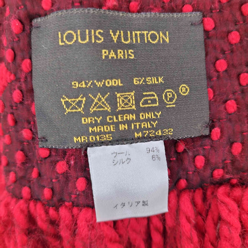ルイヴィトン LOUIS VUITTON エシャルプ・ロゴマニアマフラー レディース