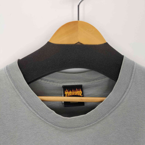 スラッシャー THRASHER BURNT T-SHIRT メンズ import:L