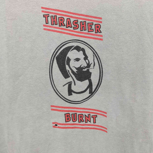 スラッシャー THRASHER BURNT T-SHIRT メンズ import:L