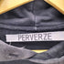 パーバーズ PERVERZE ダメージ加工 ビッグシルエット プルオーバー パーカー レディース FREE