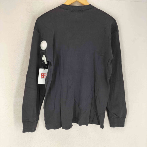 エディーバウアー Eddie Bauer 70-80s 黒タグ ヘンリーネックカットソー メンズ import:M