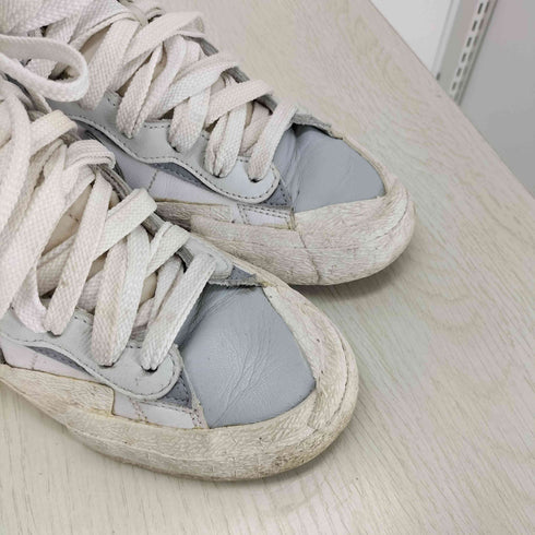 ナイキ NIKE BLAZER MID WHITE/WOLF GREY ミッドカットスニーカー レディース 25