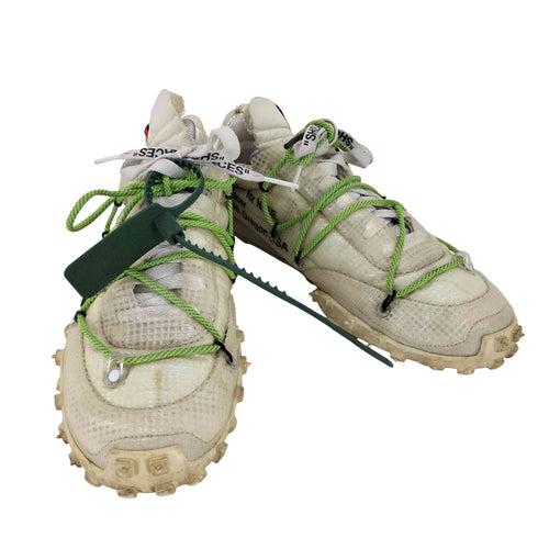オフホワイト OFF-WHITE Waffle Racer White メンズ JPN:25.5