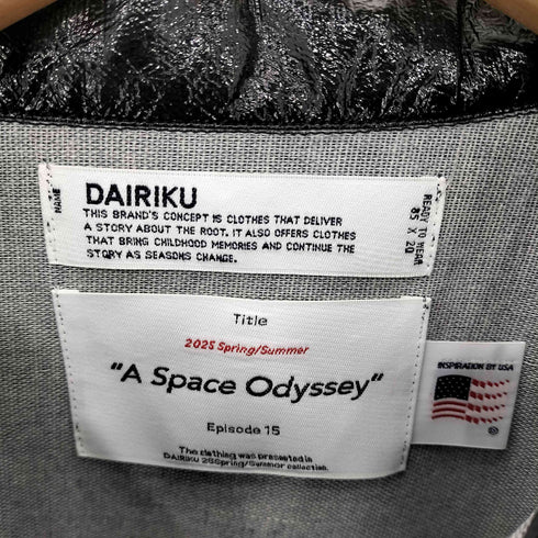 ダイリク DAIRIKU 25SS Laminate 2PKT Jacket メンズ L