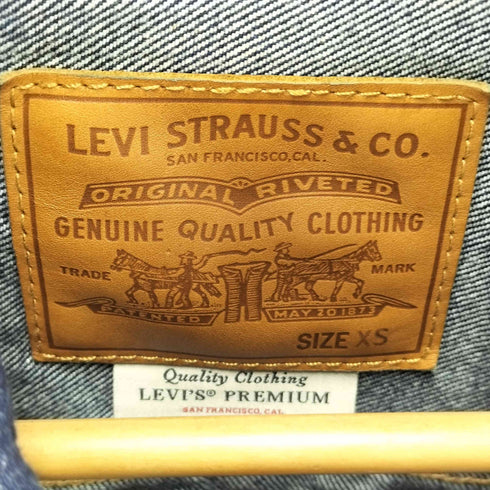 リーバイス Levis 2nd デニムジャケット メンズ JPN:XS