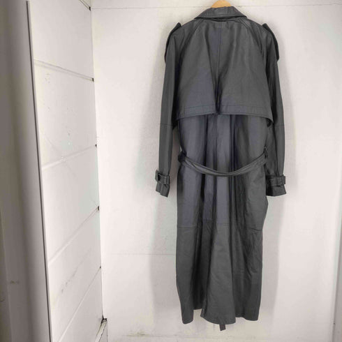 PHASE 2 real leather リアルレザートレンチコート メンズ L