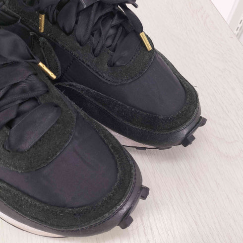 ナイキ NIKE LDV Waffle Triple Black ローカットスニーカー メンズ JPN:25.5