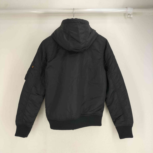 アルファインダストリーズ ALPHA INDUSTRIES フーデッド フライトジャケット メンズ import:M