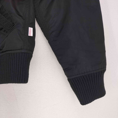 アルファインダストリーズ ALPHA INDUSTRIES フーデッド フライトジャケット メンズ import:M