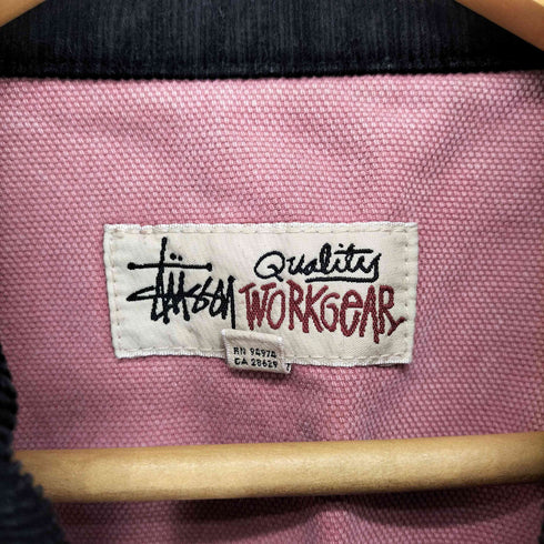 ステューシー Stussy 22SS Washed Canvas Work Shirt メンズ import:L