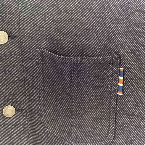 コムサイズム COMME CA ISM デニムライクストレッチ カバーオール メンズ import:M