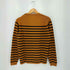 ジョンスメドレー JOHN SMEDLEY ショルダーボタン ボーダー ニット メンズ import:M