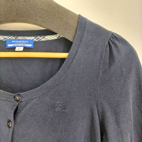 バーバリーブルーレーベル BURBERRY BLUE LABEL 七分袖 カーディガン レディース JPN:38